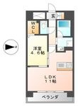 Naviglio Palazzoの間取図