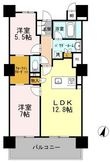 ロイヤルパークスERささしま SOUTHの間取図