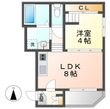 ラファン新栄の間取図
