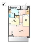 グランルクレ新栄イーストの間取図