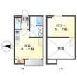 Calm矢田(カームヤダ)の間取図