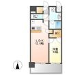 S-RESIDENCE亀島駅前blaze(ブレイズ)の間取図