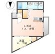 DEVELD栄生 WESTの間取図