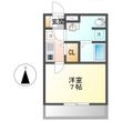 写真：CREA児玉2階の間取図