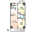 写真:S-RESIDENCE高岳ardent(アーデント) 5階501の間取図
