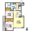 ルヴィータ大秋の間取図