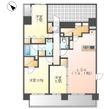 写真:Casa Via 10階1001の間取図