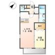 ヴィラエーデル瑞穂の間取図