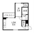 MOVE中村公園PREMIOの間取図
