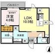 エクラノーブルの間取図