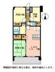 元今泉レジデンスの間取図
