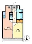 アルトカッシーナの間取図