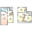 宿郷戸建の間取図