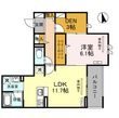 D-blancの間取図