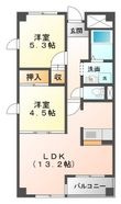 セントポーリア2の間取図