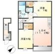 相生市佐方2丁目の間取図
