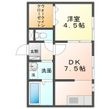 ソレジオの間取図