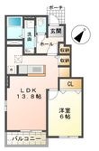メゾンドリーヴの間取図