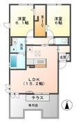 グランレーヴ壱番館の間取図