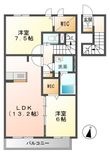 テネラメンテBの間取図