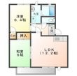 フレグランス大江島Bの間取図