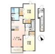 エーデル緑ヶ丘Dの間取図
