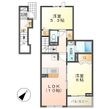 フェリア垣内の間取図