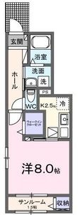 写真:フォレストコート網干 1階104の間取図