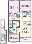 グランベッセル3の間取図