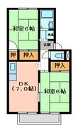 プレジール千代田の間取図
