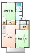 プレジール千代田の間取図