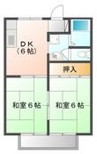 ハイツ松下の間取図