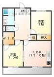 パークサイド瀬名川の間取図