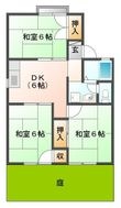 セジュール千代田Aの間取図