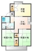 セジュール千代田Aの間取図