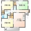 グランシャリオⅡの間取図