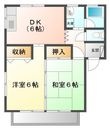 光ハイツの間取図