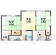 桂山借家の間取図