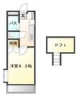 ウェル古庄の間取図