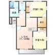 伊勢崎市富塚町の間取図