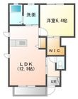 伊勢崎市南千木町の間取図