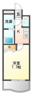 伊勢崎市山王町の間取図