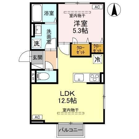 伊勢崎市中央町の外観