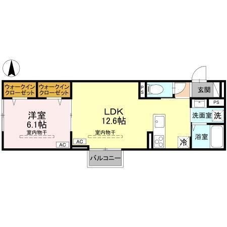 伊勢崎市中央町の外観