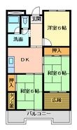 徳島市沖浜３丁目の間取図