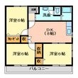 徳島市末広３丁目の間取図