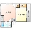 徳島市南島田町2丁目の間取図