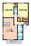 徳島市北矢三町の間取図