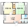 徳島市北島田町2丁目の間取図