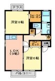 徳島市北田宮の間取図